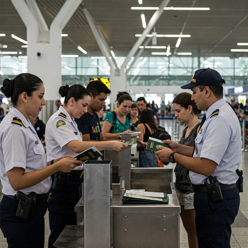 Documentos para ir ao Brasil