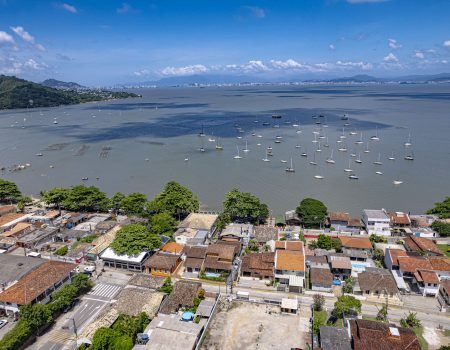 Imagem da Baia de Florianópolis