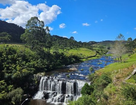 Vista da Cascata da Barrinha